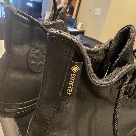 Converse Chuck Taylor Unisex Adults Winter Gore-Tex 165935C GTX Black MENS 10 - Picture 6 of 10